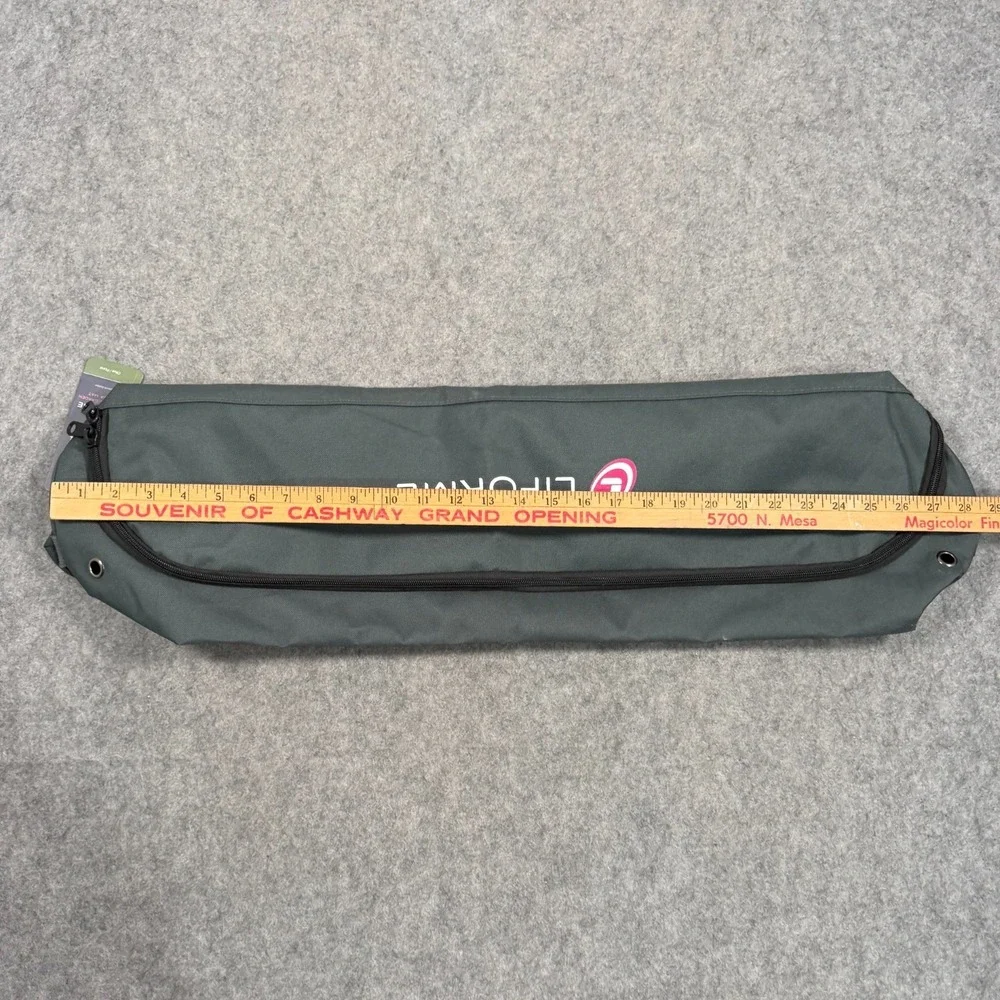 NWT Liforme Mindful Garden Special Edition Olive Green Yoga Mat Carrying Case
